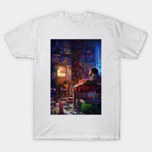 90s Childhood Room - Jurassic Park T-Shirt